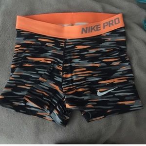 Camo Nike Spandex Shorts